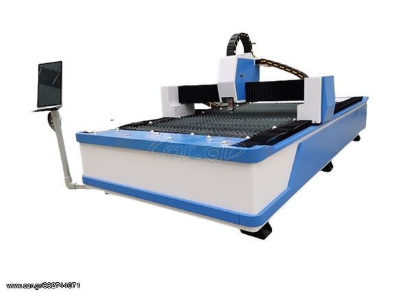 FIBER LASER 1000W CNC κοπής μετάλλων εως 12mm