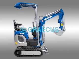 Εκσκαφέας Με Ερπύστριες Graecus 2023 EB10-thumb-2