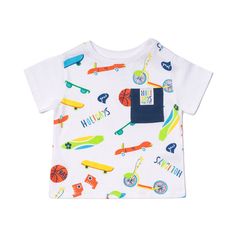 Παιδική μπλούζα holidays λευκή Tuc Tuc 11349646 για αγόρια