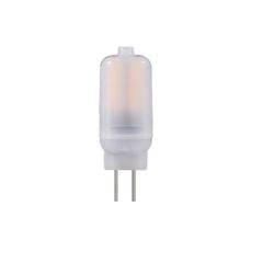 Λάμπα led G4 πλαστική 2W 12VAC/DC 6000k ψυχρό λευκό φως δέσμης 360° 170 lumen