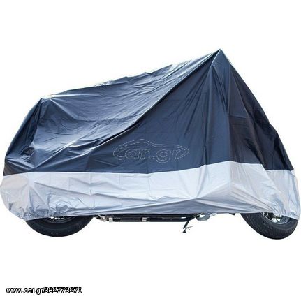 ΚΑΛΥΜΜΑ ΜΟΤΟ WINGER MC001 170T BLUE/SILVER S: 183x89x120cm.