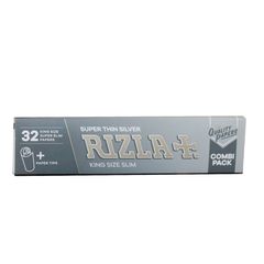 ΤΣΙΓΑΡΟΧΑΡΤΟ RIZLA ΑΣΗΜΙ KING SIZE + ΤΖΙΒΑΝΕΣ