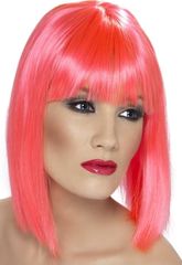 Neon Glam Wig Pink