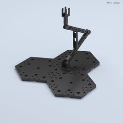 GUNDAM - Model Kit - ACTION BASE 4 BLACK-thumb-1