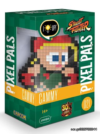 PIXEL PALS Light Up Collectible Figures - Street Fighter - Cammy