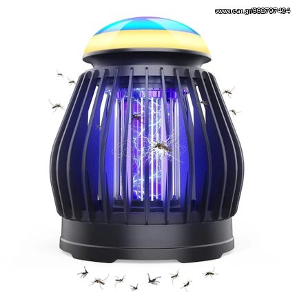 Skysonic Mosquito Repellent Killer Lamp Ηλεκτρική Εντομοπαγίδα 5W (Ρεύμα/Power Bank/Αυτοκίνητο)