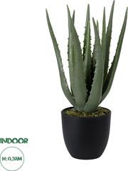 GloboStar Artificial Garden Aloe Τεχνητό Διακοσμητικό Φυτό Αλόη Υ38cm - (20064)