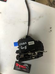 Κλειδαριά Πόρτας Πίσω Αρ SKODA FABIA 1999-2007 6Y0839015A (1)