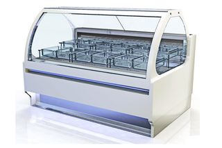 ΠΡΟΣΦΟΡΑ!!! P-234-9 ROTONDA SUPER VIEW Βιτρίνα ζαχαροπλαστικής 230 x 120 x 130