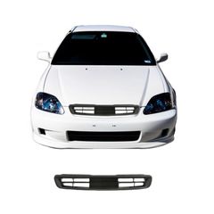 Μάσκα Για Honda Civic 3D/4D 95-96 Χωρίς Σήμα Μαύρη 1 Τεμάχιο