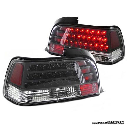 Πισινά Φανάρια Set Για Bmw 3 E36 Coupe/Cabrio 90-99 Led Μαύρα Katuning