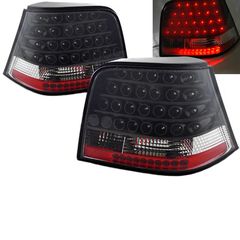 Πισινά Φανάρια Set Για Vw Golf Iv (4) 97-04 Led Μαύρα Katuning