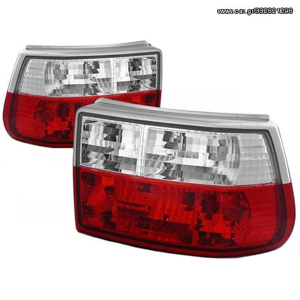 Πισινά Φανάρια Set Για Opel Astra F 91-98 Hatchback 3D/5D Κόκκινο/Crystal Depo
