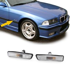 Πλαϊνά Φλας Φτερού Για Bmw 3 E36 96-99 / X5 E53 99-03 Crystal 2 Τεμάχια