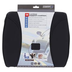 Ανατομικό / Ορθοπεδικό Μαξιλαράκι Μέσης Memory Foam RK19020 36.5x32.5cm Μαύρο 1 Τεμάχιο