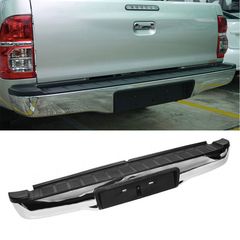 Πισινός Προφυλακτήρας Για Toyota Hilux 05-15 2WD / 4WD 4 Doors Διπλοκάμπινο Χρώμιο