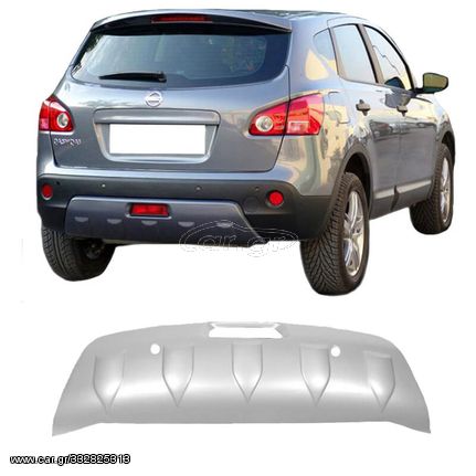 Diffuser Πίσω Προφυλακτήρα Για Nissan Qashqai J10 07-09 (Μοντέλα Με Αισθητήρες) Από Abs Πλαστικό 1 Τεμάχιο