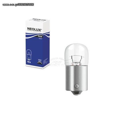 Λάμπα Αλογόνου R5W BA15S 12V 5w Φουντούκι Neolux By Osram N207 1 Τεμάχιο