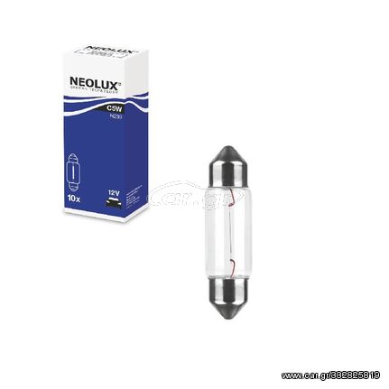 Λάμπα Σωληνωτή 36mm C5W SV8.5-8 12V 5W Neolux By Osram N239 1 Τεμάχιο