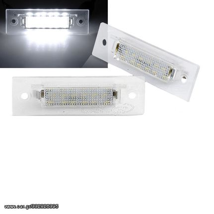 Led Φαναράκια Πινακίδας Για Porsche Carrera 911 89-05 / Boxster 986 97-04 Canbus Ζευγάρι 2 Τεμάχια