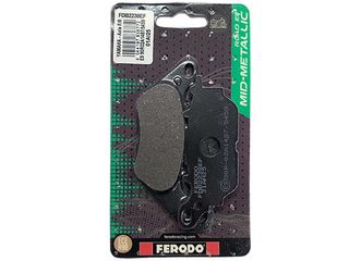 ΤΑΚΑΚΙΑ ΠΙΣΩ YAMAHA N-MAX 125-155 / TRICITY 125-155-300 FERODO FDB2238EF