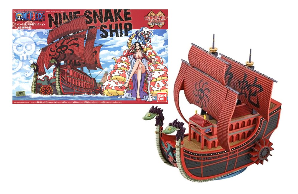 ONE PIECE - Model Kit - Ship - Kuja Pirates 'REPROD'