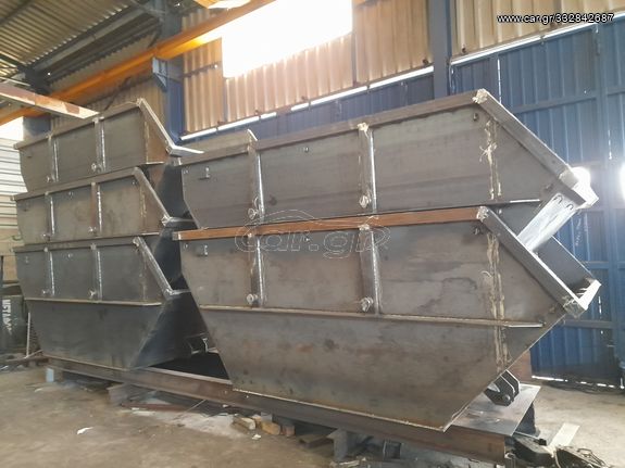 Truck bins for skip truck '23