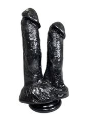 Dildo Double Realistic Black
