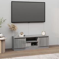 Έπιπλο Τηλεόρασης με Πόρτα Γκρι Sonoma 102 x 30 x 36 εκ. 823356