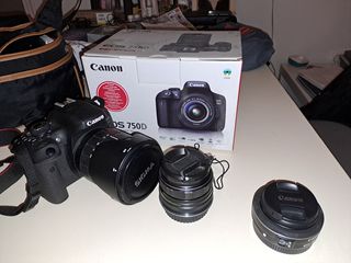 Φωτογραφικη Canon 750D και Φακοι