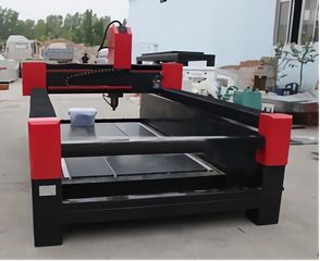 CNC Μάρμαρου Γρανίτη 130χ250 4axis με δυνατότητα 2m φ30  περιστροφικής χάραξης 5,5Kw υδρόψυκτη κεφαλή-thumb-4