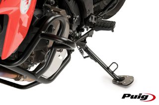 Βάση Επέκταση Πλαγιοστάτη PUIG 20408N Μαύρη V-STROM 1050 XT