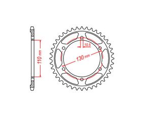 ΓΡΑΝΑΖΙΑ ΤΡΟΧΟΥ TEC 479C-Z43 YZF1000 R1 '98-03