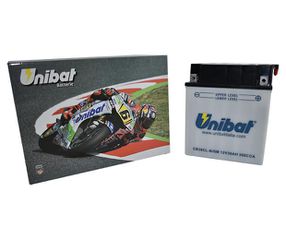 Μπαταρία UNIBAT CB30CL-B-SM  (YB30CL-B) -+ με Υγρά CCA300