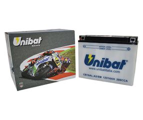 Μπαταρία UNIBAT CB16AL-A2-SM  (YB16AL-A2) -+  με Υγρά CCA200