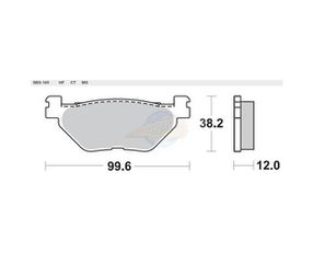 Τακάκια SBS 169HF SFA319