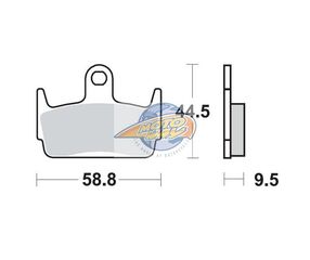 ΤΑΚΑΚΙΑ SBS 129HF FA234 SCOOTER 50-124CCM