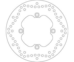 ΔΙΣΚΟΠΛΑΚΕΣ SBS/5081 240X105X5,0X4X10,5 ΠΙΣ. SH125i/150i'09-12,SH125/150'13-17,SH300,TRANSALP600/650/700,CB500S