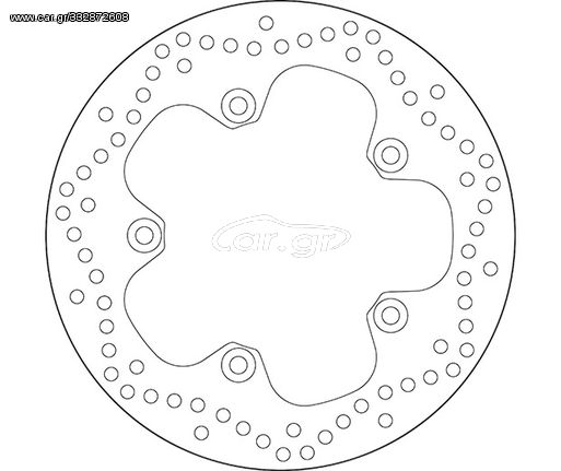 ΔΙΣΚΟΠΛΑΚΕΣ SBS/5068 276X136X5,0X5X10,5 ΠΙΣ. GS1200R13-17