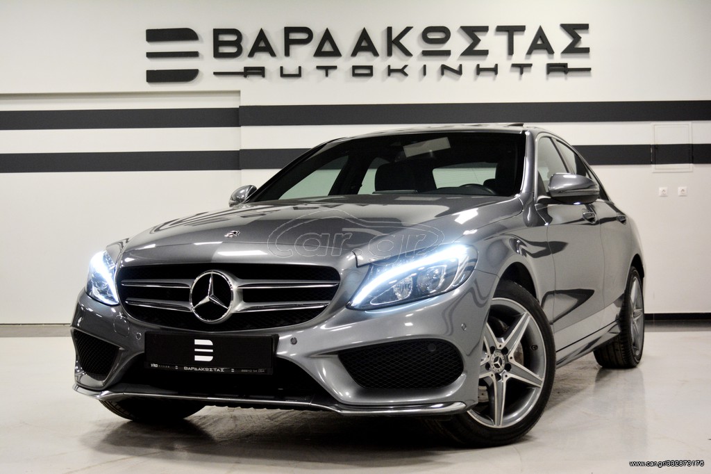 Mercedes-Benz C 200 2018 1.6d_Look_AMG_Ηλιοροφή_94.000klm