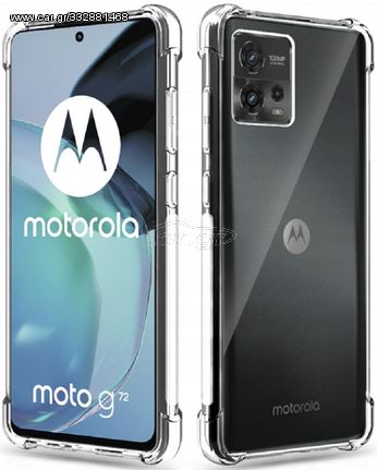Tech-Protect Tech-Protect Διάφανη Θήκη Σιλικόνης FlexAir Pro Motorola Moto G53 - Clear (9490713932742)