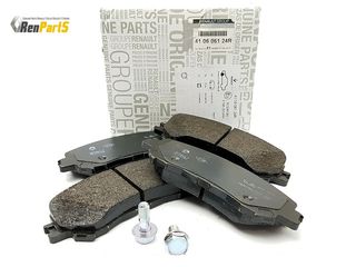ΣΕΤ ΤΑΚΑΚΙΑ ΦΡΕΝΩΝ ΕΜΠΡΟΣ RENAULT ESPACE V MEGANE IV SCENIC IV TALISMAN ΓΝΗΣΙΟ ΑΝΤΑΛΛΑΚΤΙΚΟ