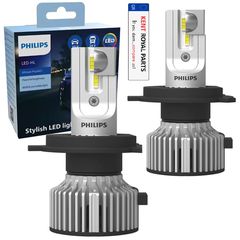 ΛΑΜΠΕΣ Philips H4 Ultinon Pro3021 Led 12V 24V 18W 6000K (2τμχ) 