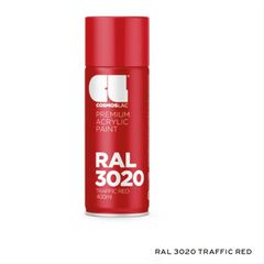 Σπρέι Premium acrylic paint COSMOS Lac 400ml - RAL 3020 TRAFFIC RED
