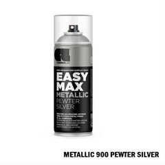 Διακοσμιτικό σπρέι Mettalic Easy Max Cosmos Lac 400ml - Pewter Silver