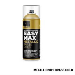 Διακοσμιτικό σπρέι Mettalic Easy Max Cosmos Lac 400ml - Brass Gold