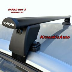 Μπάρες Οροφής FARAD Iron 2 για PEUGEOT 107
