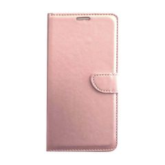 Θήκη flip με υποδοχή καρτών και δυνατότητα STAND για Samsung Galaxy A54 5G - Ροζ Χρυσό