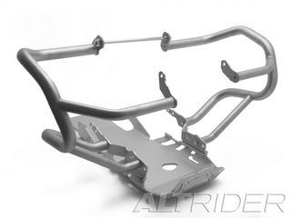 AltRider Crash Bar and Skid Plate System for the BMW R 1200 GS Water Cooled - Silver