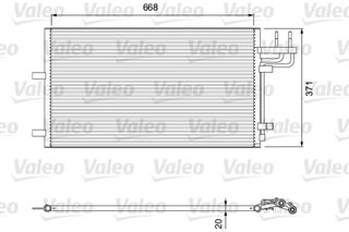 Συμπυκνωτής AC VALEO 818046